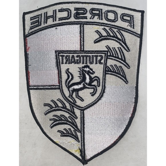 Porsche Automobile Stuttgart Racing Patch 8"x6" - Picture 2 of 5